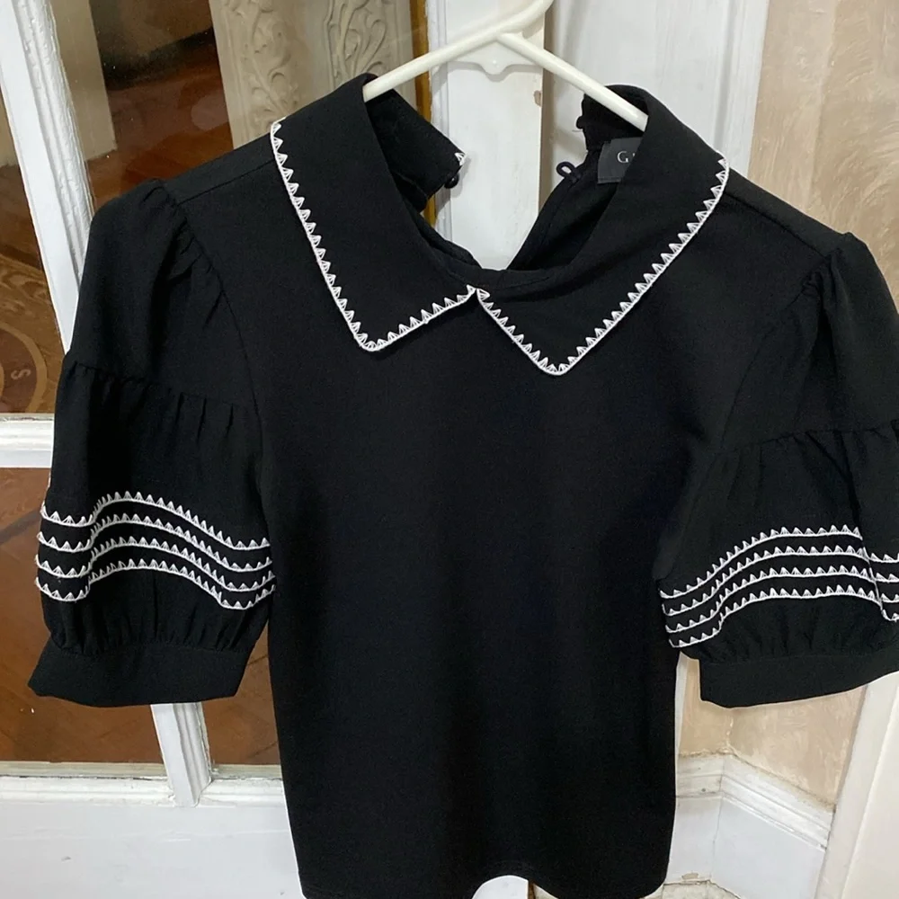 Gracia puff sleeve blouse - Picture 2 of 9